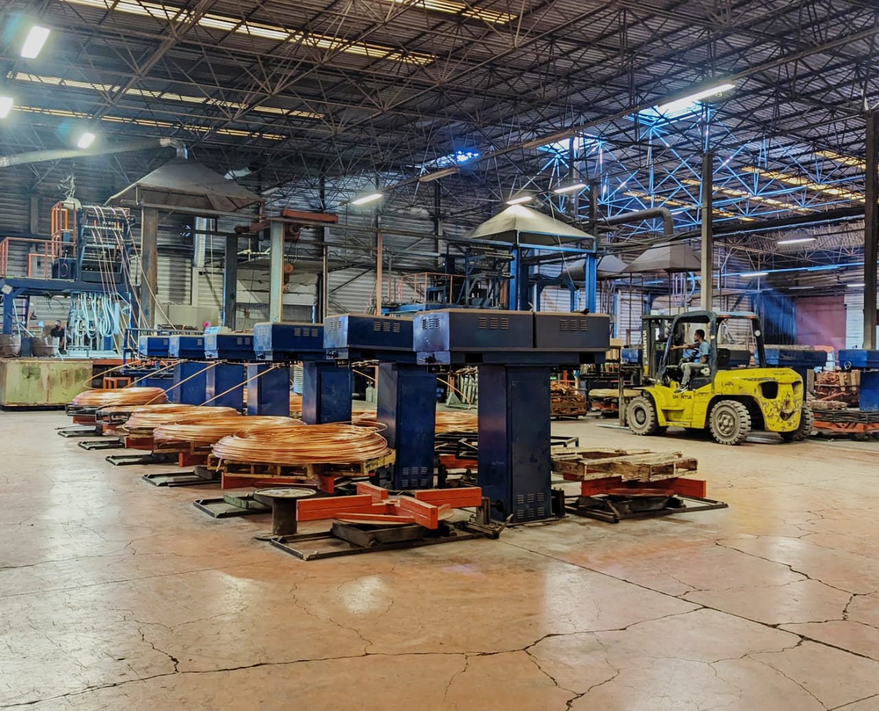 Inside Factory - BMET Energy Telecom Industry and Trade PLC